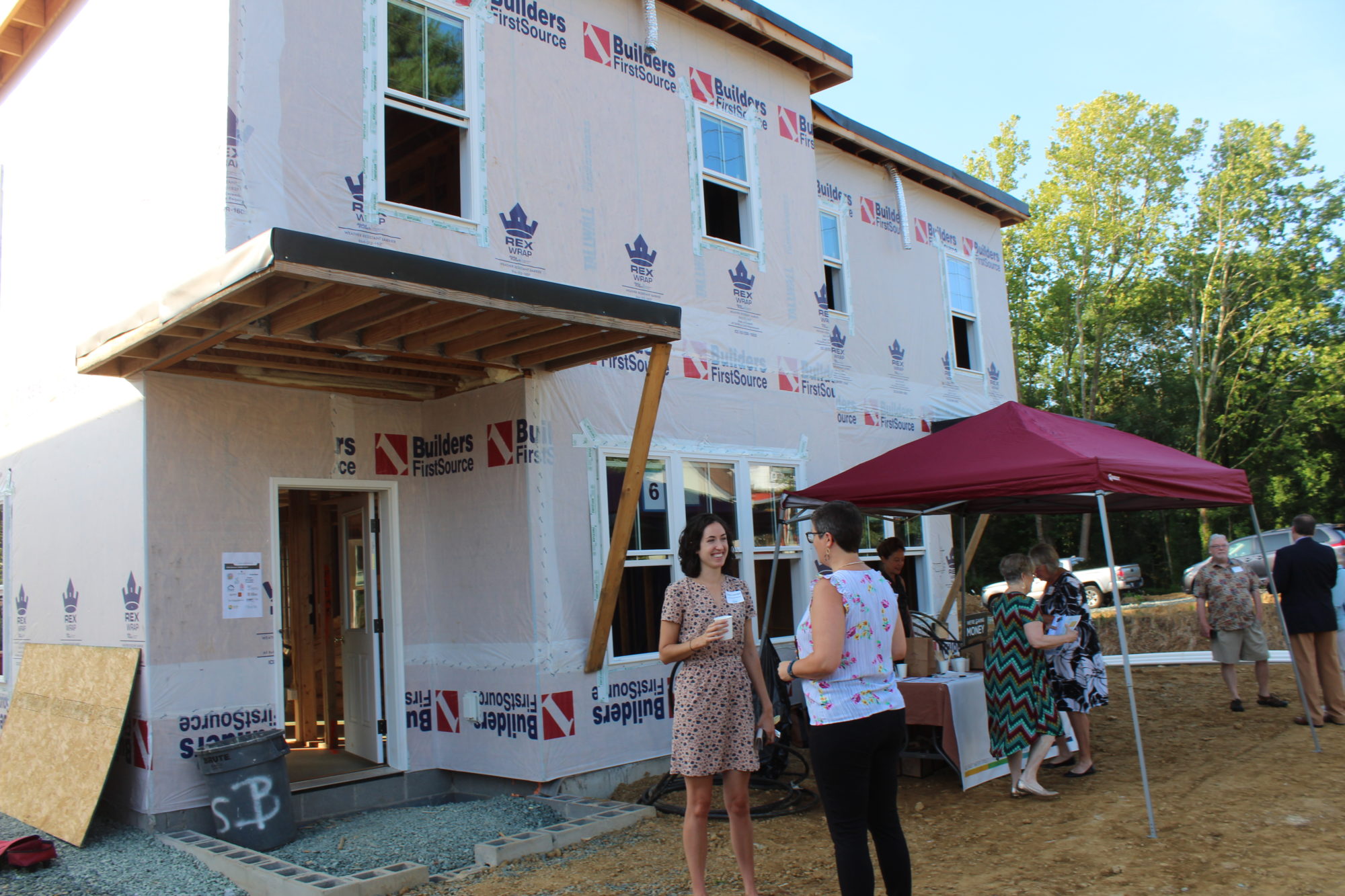 New construction on Nassau Street