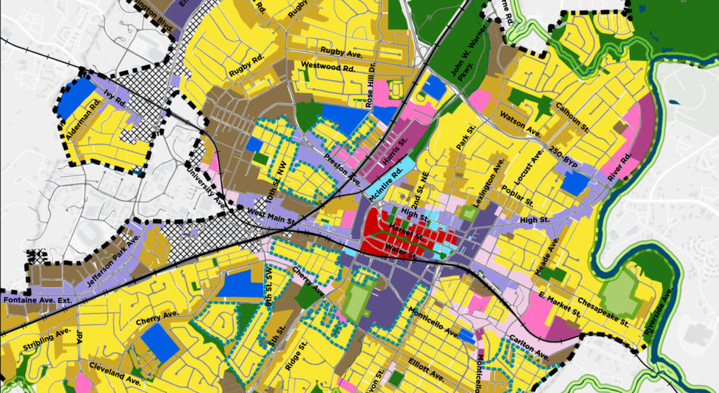 City Council just adopted a wildly controversial Future Land Use Map that proposes major increases in allowable housing density across Charlottesville