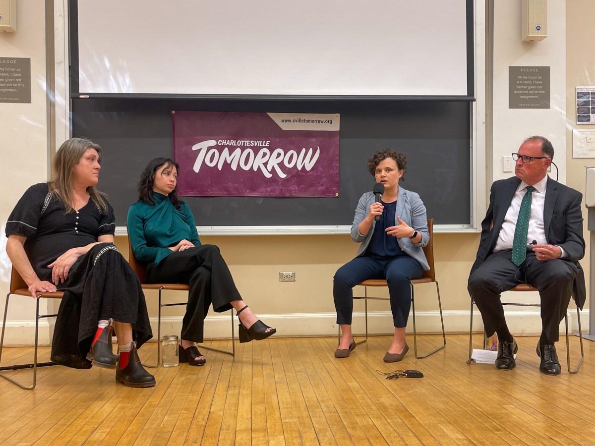 Democratic state senate candidates Hudson and Deeds debate the need for a new generation of legislators versus the value of seniority