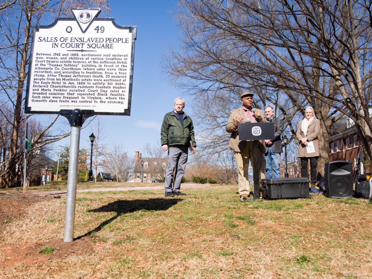 A ‘long time coming’: sale of enslaved people in Court Square recognized with state historical marker