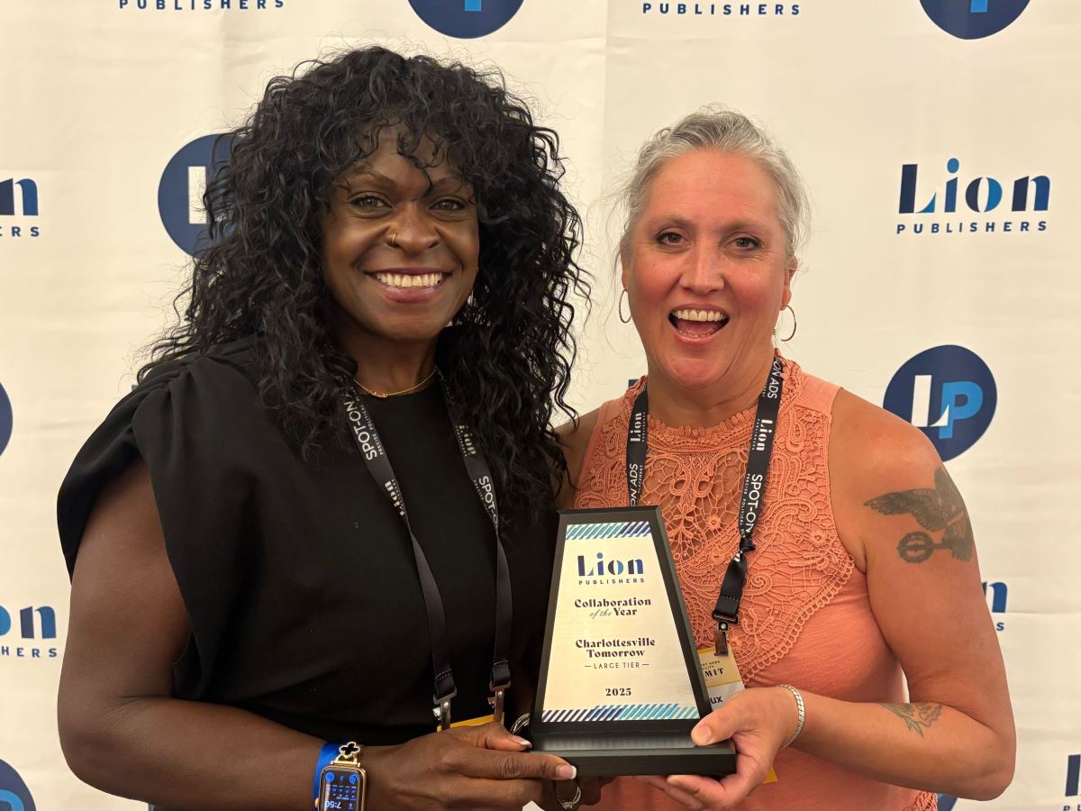Charlottesville Inclusive Media wins national ‘Collaboration of the Year’ award