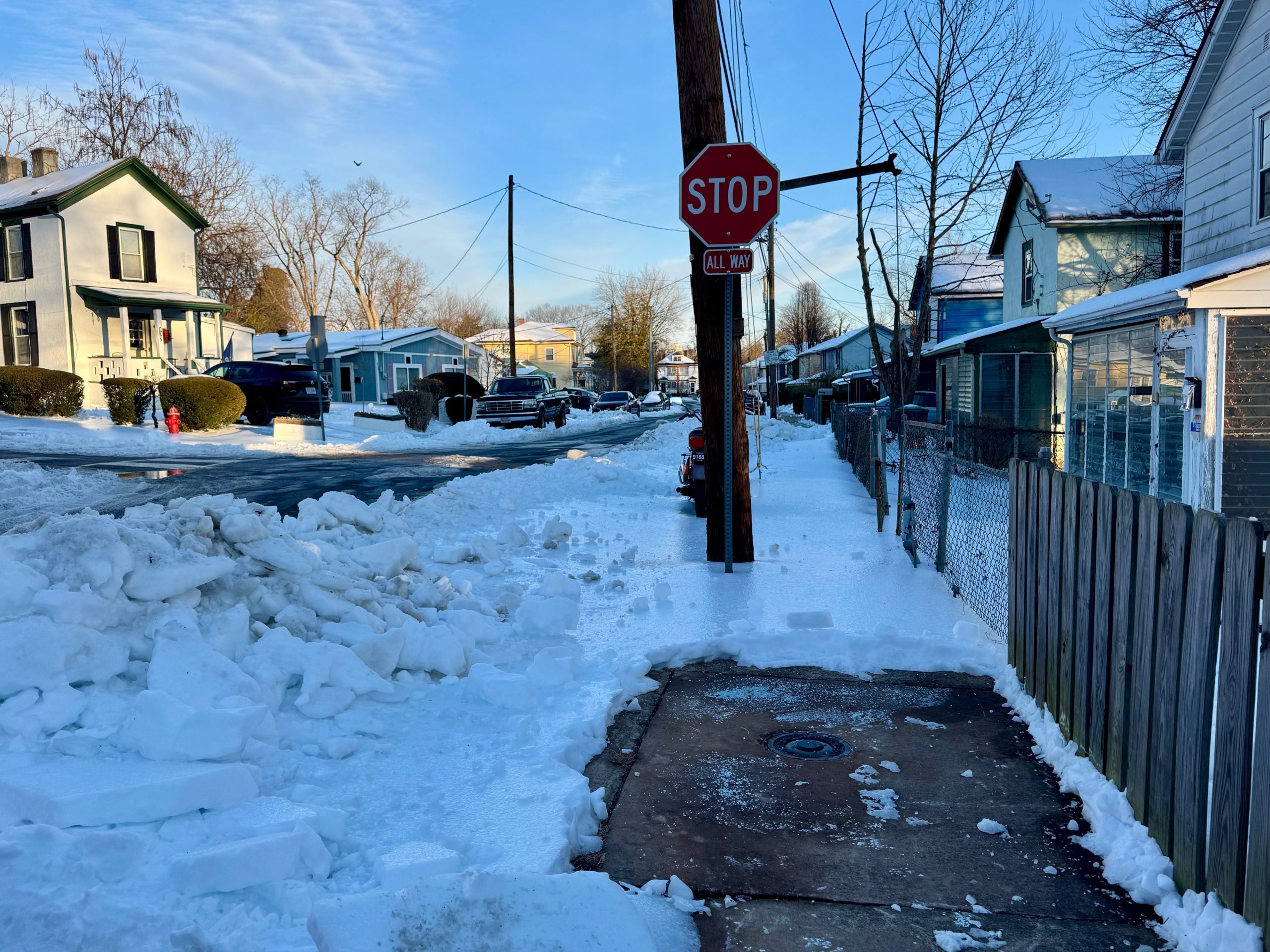 Ice leaves Charlottesville pedestrians stranded — and property owners overwhelmed
